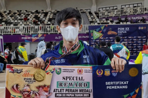 Sumsel raih medali emas pertama PON XX Papua 2021