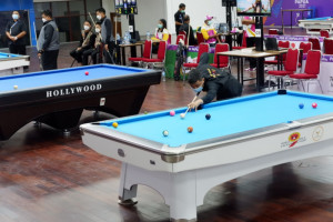 Dua Pebiliar Sumbar gagal berprestasi di nomor bola delapan double