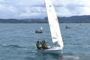 Pindah nomor, duet pelayar Kaltim tetap sabet medali emas PON Papua