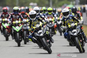 Tuan rumah dominasi perolehan medali emas roadrace PON Papua