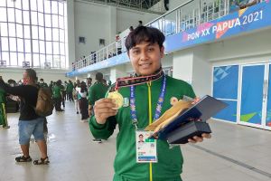 Jawa Timur kawinkan emas selam kolam nomor 50m surface PON Papua