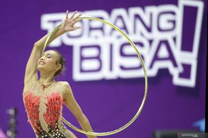 PON Papua: Senam ritmik final perorangan serba bisa