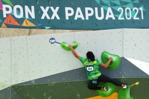 Jadi juara umum panjat tebing PON, pelatih Jatim tetap ingin seleknas