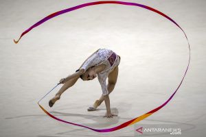 Final senam ritmik perorangan nomor pita PON Papua