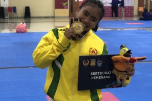 Kaltim dan Jabar berbagi medali emas nomor embu berpasangan
