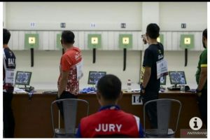 Tim tuan rumah optimistis tambah emas pada cabang menembak