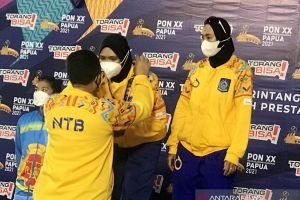 NTB-1 pertahankan tradisi emas voli pasir putri tiga kali beruntun