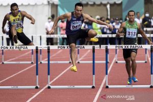 PON Papua : Emas Halomoan Edwin Simanjuntak