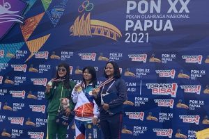Tuan rumah Papua kemas emas selam laut 6.000 meter finswimming putri
