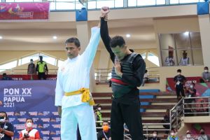 Khoirudin Mustakim sumbang emas bagi Jateng usai menang teknik