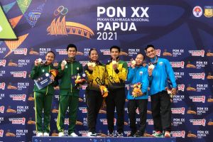Tim senam sport aerobik Jambi raih perak dan perunggu PON Papua
