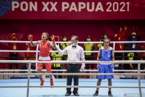 Petinju putri Papua raih emas di kelas 45 kg