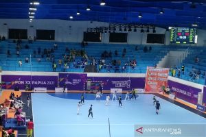 Menang tipis, Kaltim gondol emas bola tangan putri