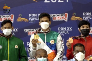 Abiyu hadirkan emas perdana Papua dari senam