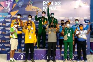 Jatim sabet medali emas pada voli pasir putra