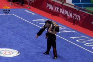 Jawa Timur juara umum wushu PON XX Papua