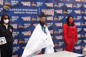 Papua kawinkan medali emas Selam Laut PON Papua