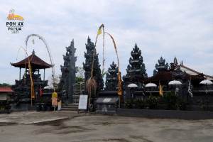 Pura Agung Surya Bhuvana jadi posko kontingen Bali selama PON