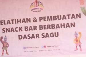 PB Peparnas gelar pelatihan bagi UMKM makanan olahan sagu