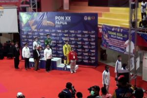 Raih 7 medali emas, Jatim pecahkan rekor gulat PON
