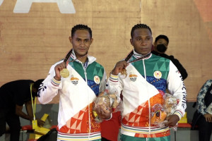 Raihan medali judo Papua lampaui target