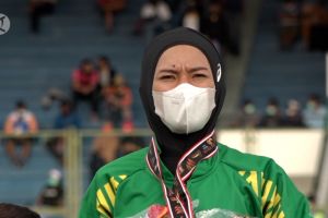 Agustina rayakan ulang tahun pernikahan menangi medali emas