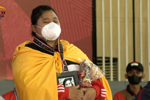 Bali dulang tiga emas pada hari ketiga pelaksanaan judo