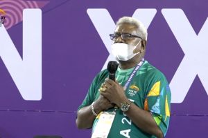 Wabup Mimika buka laga basket 3x3