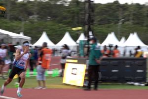 Jabar menangi medali emas lari estafet 4 x 400 meter putra