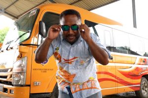 Kisah Henoch, sosok di balik kemudi armada PON Papua