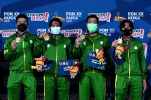 Kunci kemenangan beregu putra Jatim gondol emas PON XX