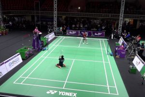 Pebulu tangkis Saifi Riska sumbang medali emas PON Papua