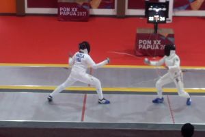 Riau puncaki klasemen anggar