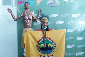 Siti Alfiah pecahkan rekornas 50m gaya dada putri S6 di Peparnas Papua