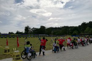 Tuan rumah dominasi medali emas laga perdana panahan Peparnas Papua