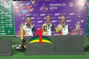 Tenis lapangan kursi roda nomor beregu Peparnas rampung digelar