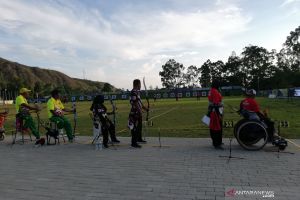 Papua sementara teratas di klasemen medali panahan Peparnas