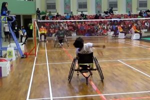 Jabar sabet dua medali emas bulu tangkis Peparnas