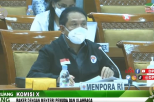 Menpora laporkan kesuksesan PON XX Papua ke Komisi X