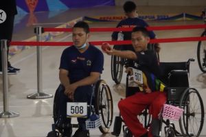 Papua tambah tiga medali emas cabor Boccia Peparnas
