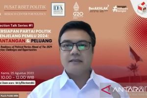 Peneliti BRIN imbau peserta Pemilu 2024 tidak sebar narasi negatif