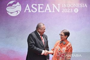 Pertemuan bilateral Indonesia dengan Timor Leste