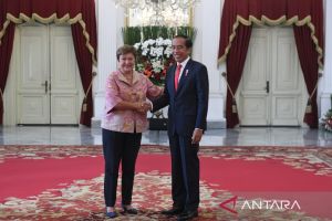 Jokowi terima pimpinan Bank Dunia dan IMF jelang KTT ASEAN