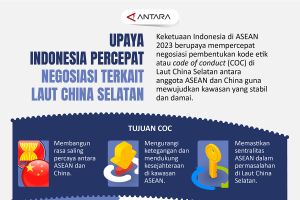 Upaya Indonesia percepat negosiasi terkait Laut China Selatan