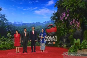 Nuansa hutan hujan tropis sambut kedatangan pemimpin negara ASEAN 