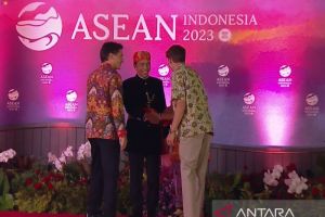 Jokowi terkejut melihat putra PM Kanada sudah tinggi besar