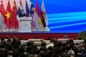 Upacara pembukaan China-ASEAN Expo ke-20 di Nanning, China