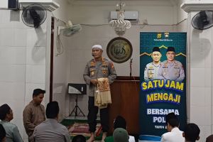Polisi: Jemaah masjid harus waspadai berita hoaks jelang Pemilu 2024