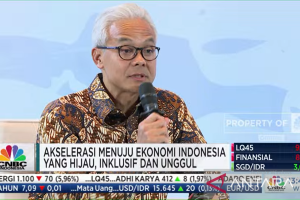 Ganjar tekankan optimalisasi ekonomi hijau biru hingga digital