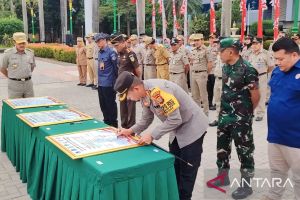 Pemkot dan Forkopimko Jaktim deklarasi pemilu damai